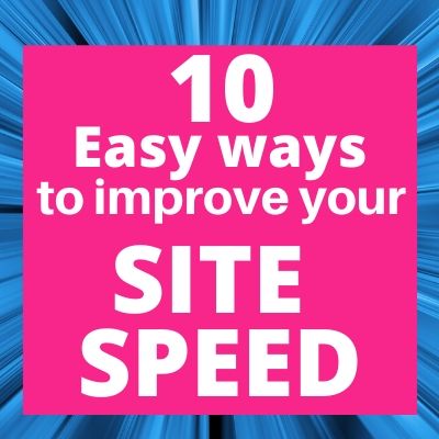 site speed solutions to reduce your page load time