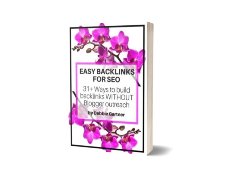 easy backlinks for seo book cover