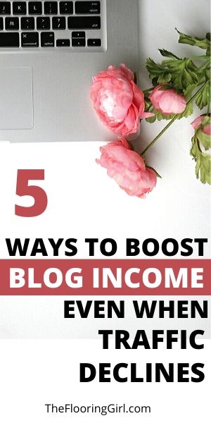 How to grow blog income even when traffic declines